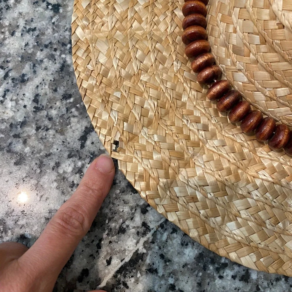 Vintage Babygirl Straw Hat